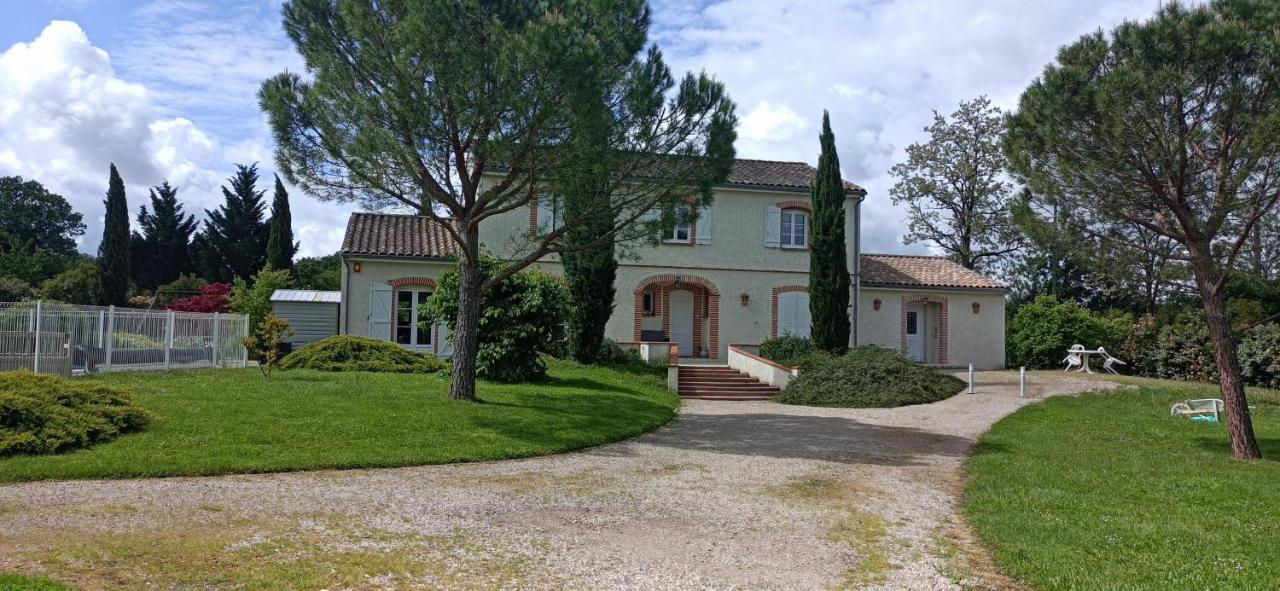 Logement Avec Piscine, Classe 3 Etoiles, De 42 M2 Tout Confort Au Calme Pour Un Couple Cahuzac-sur-Vere Luaran gambar